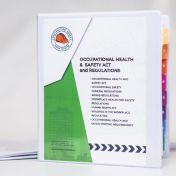 Occupational Health and Safety Act & Regulations FREE DIGITAL DOWNLOAD